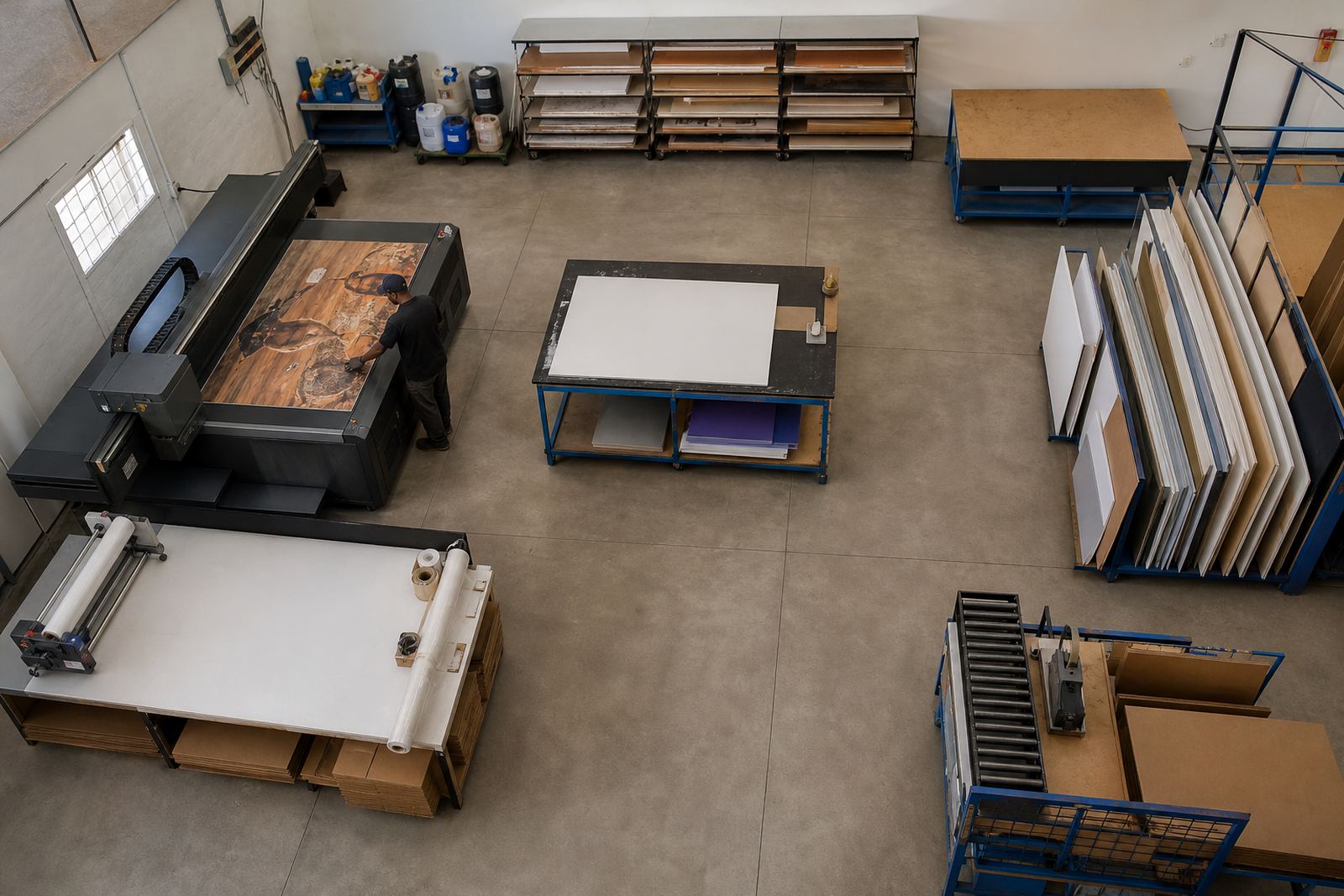 Shop Layout For UV