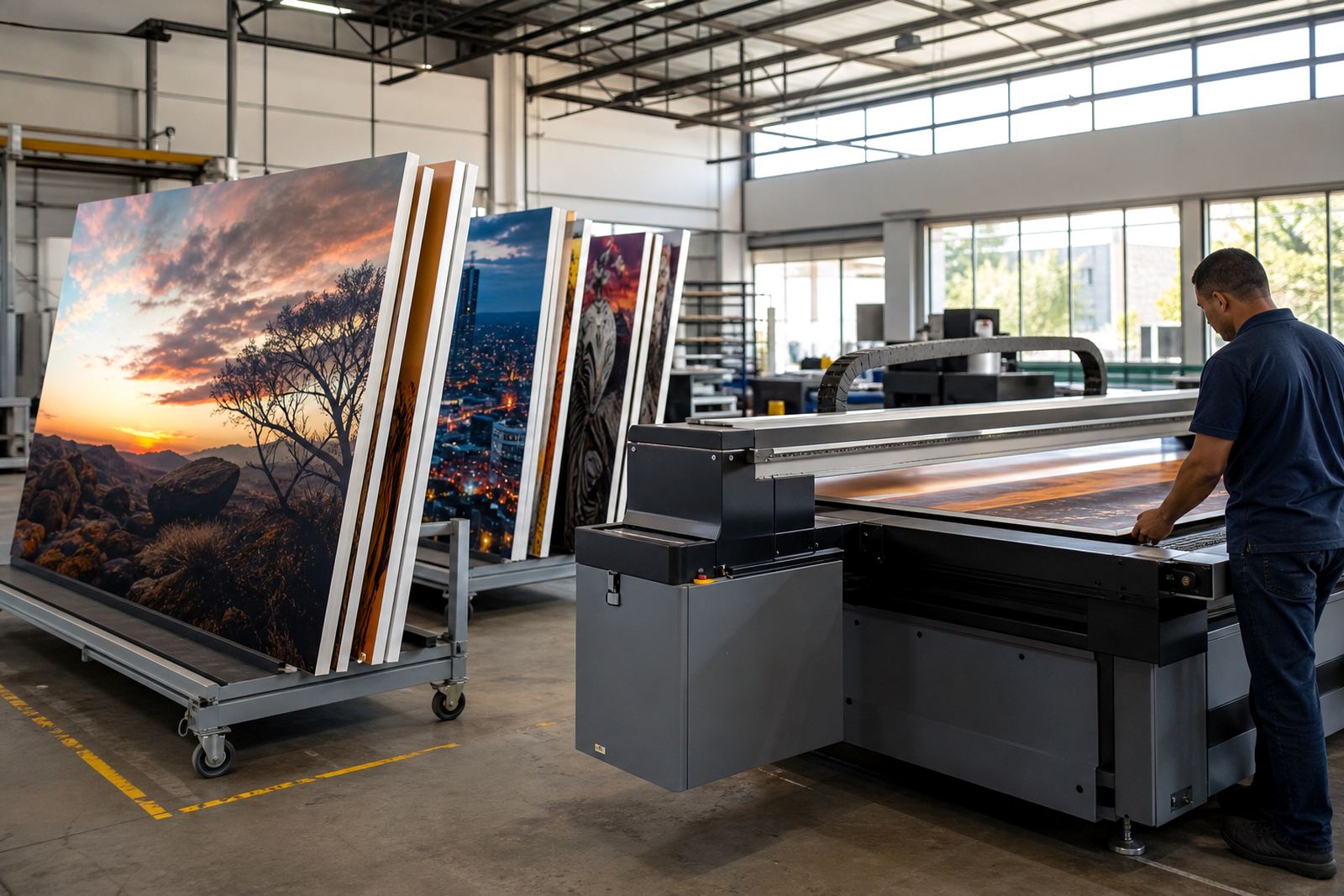 Display Panel Printer