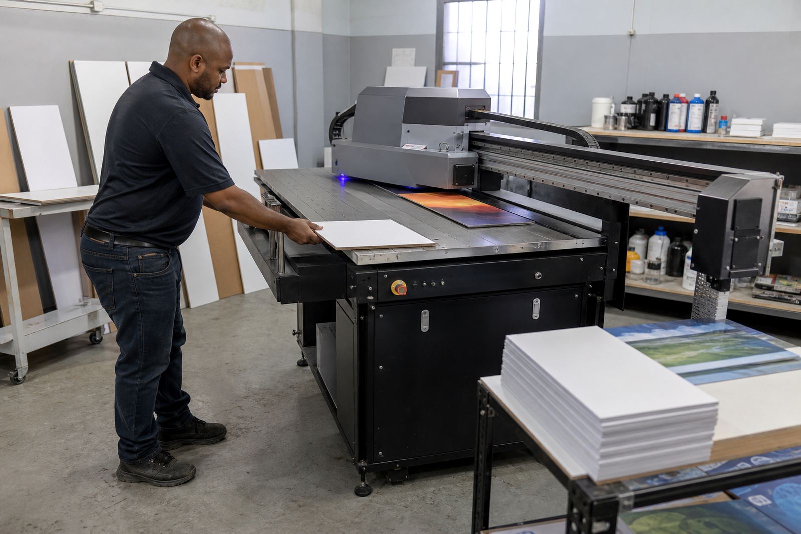 Entry Flatbed Printer